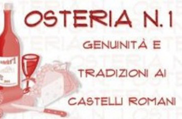 <a href='http://www.portaledelleosterie.it/andarosterie_cerca_dettaglio.php?id=51'><b>All'Osteria n°1</b> - Ariccia (RM)</a>